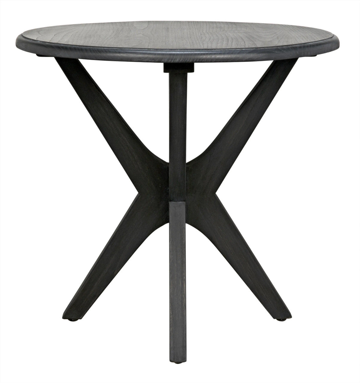 Noir Fox Side Table in Charcoal Black AE-12CHB