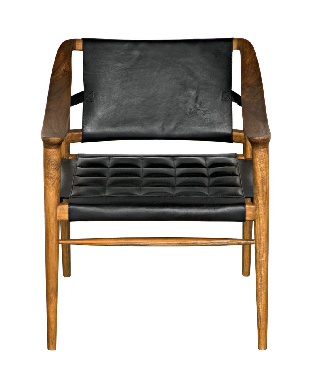 Noir Garibaldi Chair in Clear Coat Flat AE-140T