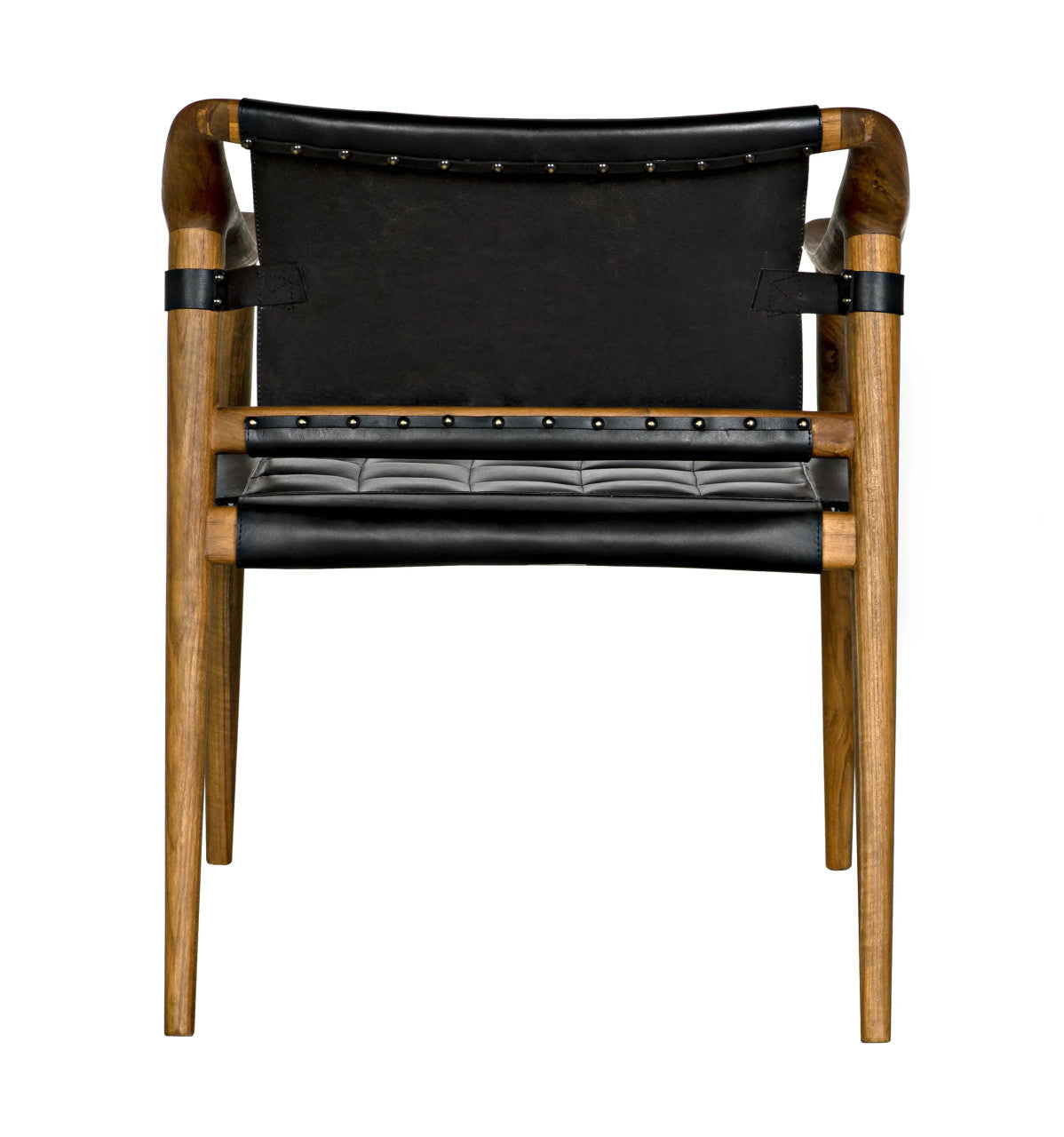 Noir Garibaldi Chair in Clear Coat Flat AE-140T