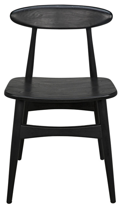 Noir Surf Chair in Charcoal Black AE-15CHB