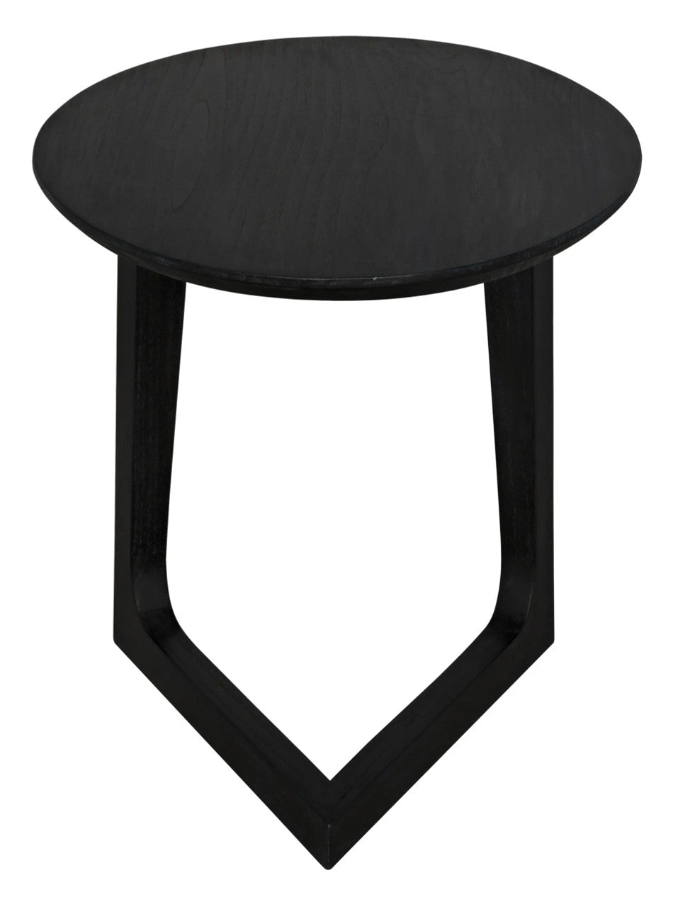 Noir Cantilever Table in Charcoal Black AE-18CHB