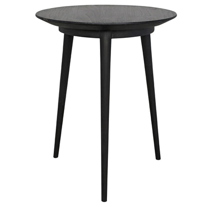 Noir Tripod Side Table in Charcoal Black AE-19CHB