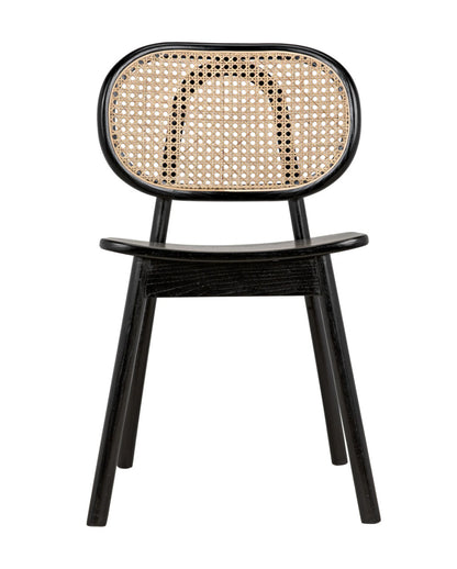 Noir Brahms Chair in Charcoal Black AE-200CHB