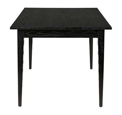 Noir Pericles Table/Desk in Charcoal Black AE-204CHB