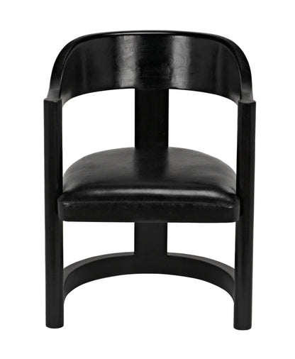 Noir Mccormick Chair in Charcoal Black AE-211CHB