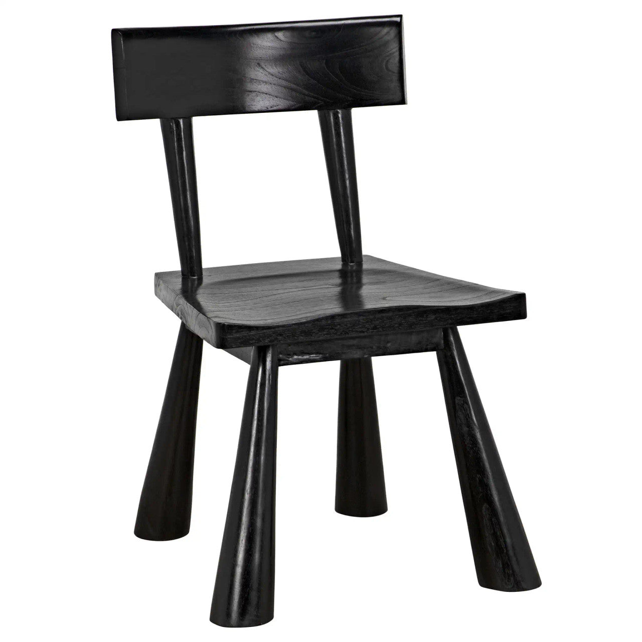 Noir Gilbert Chair in Charcoal Black AE-213CHB