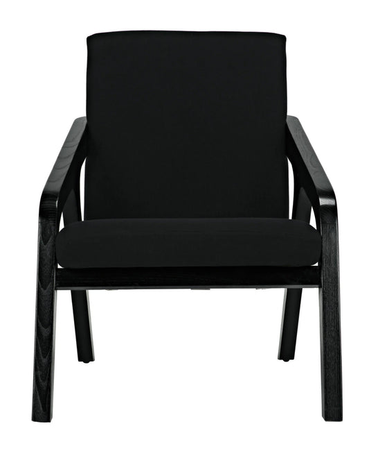 Noir Lamar Chair in Charcoal Black AE-216CHB