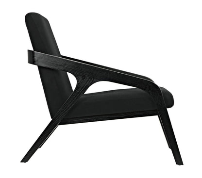 Noir Lamar Chair in Charcoal Black AE-216CHB