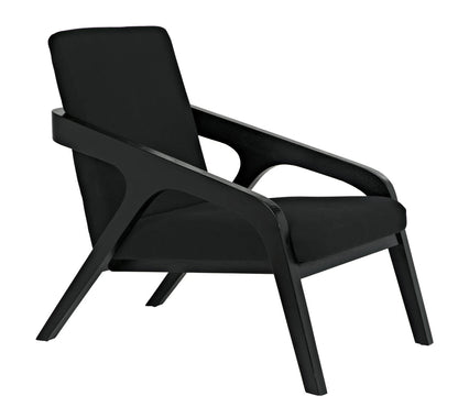 Noir Lamar Chair in Charcoal Black AE-216CHB