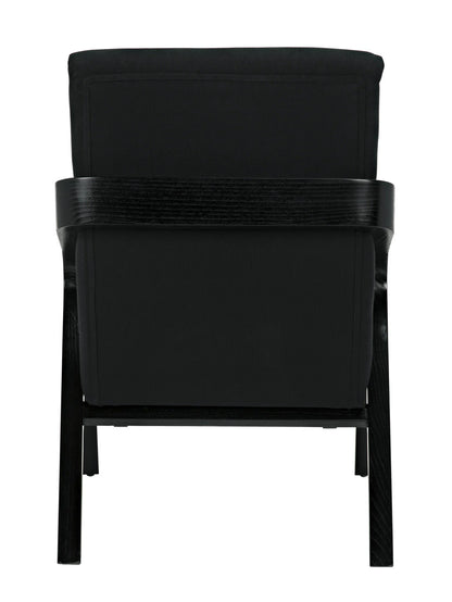 Noir Lamar Chair in Charcoal Black AE-216CHB