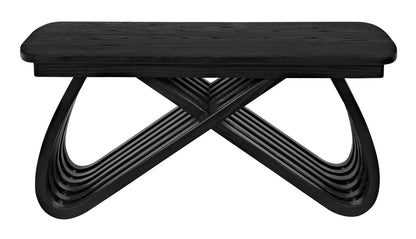 Noir Infinity Coffee Table in Charcoal Black AE-251CHB