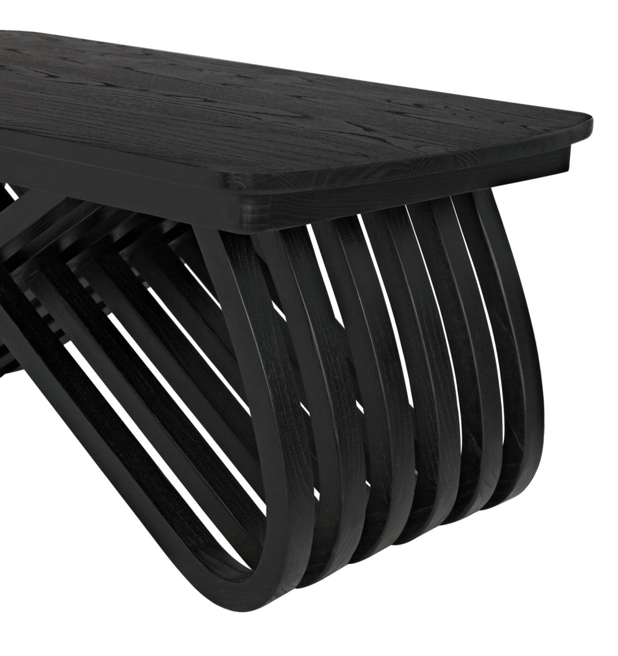 Noir Infinity Coffee Table in Charcoal Black AE-251CHB