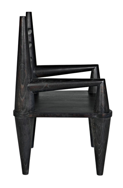 Noir Cone Chair in Cinder Black AE-259CB