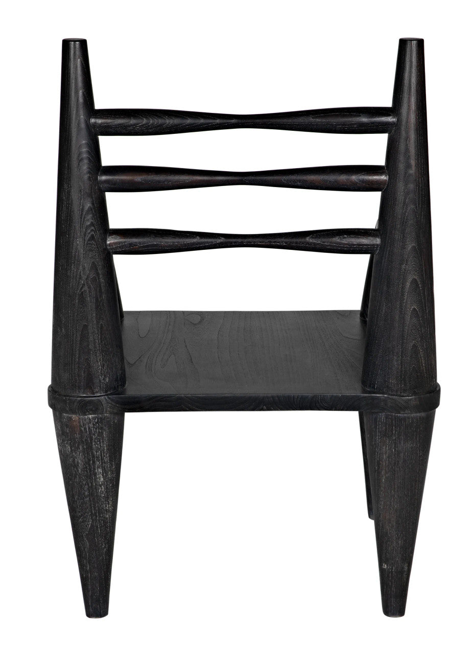 Noir Cone Chair in Cinder Black AE-259CB