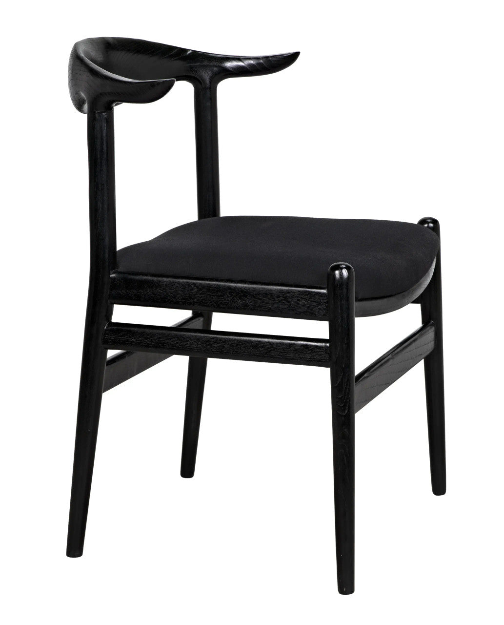 Noir Boone Chair in Charcoal Black AE-267CHB