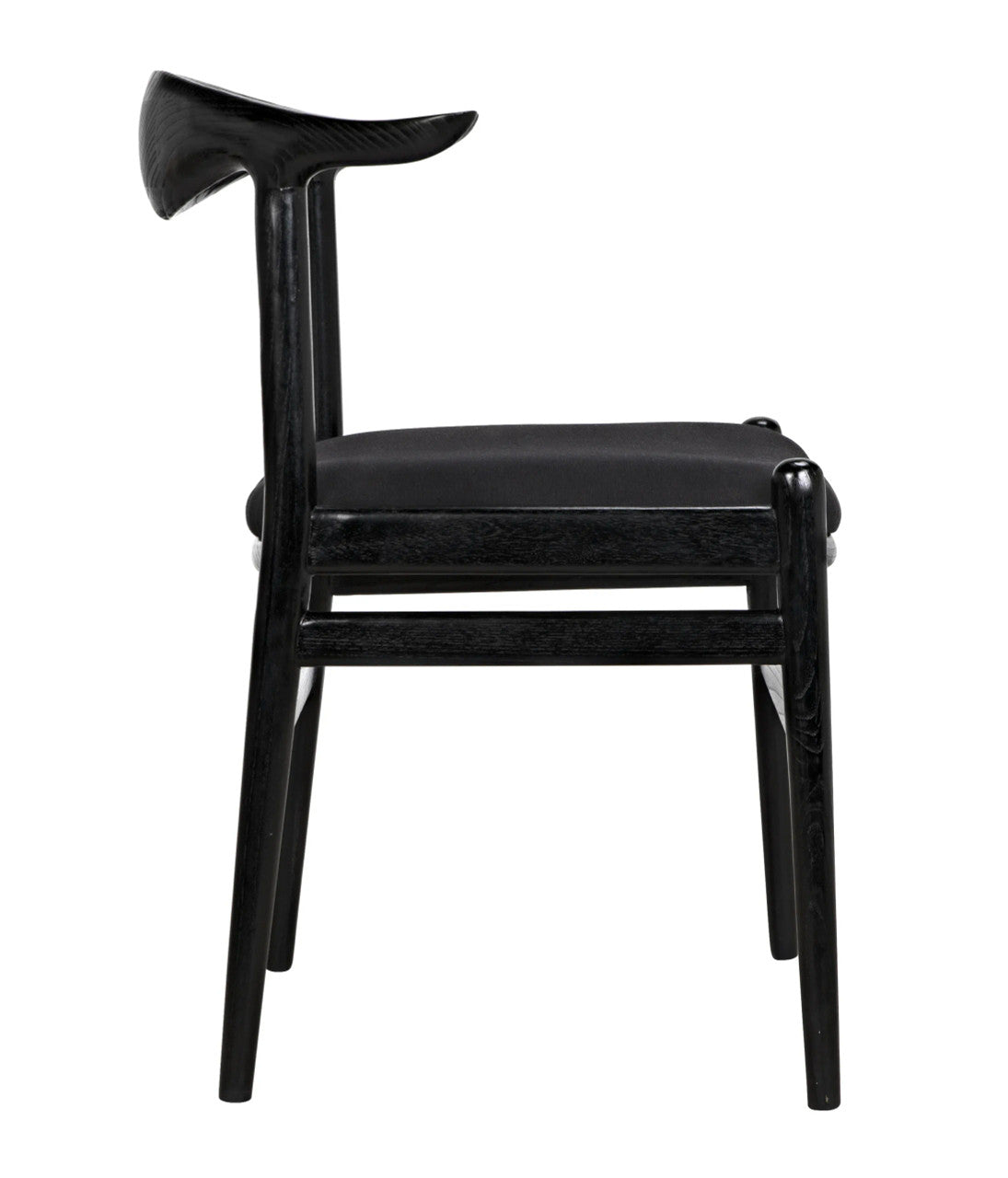 Noir Boone Chair in Charcoal Black AE-267CHB