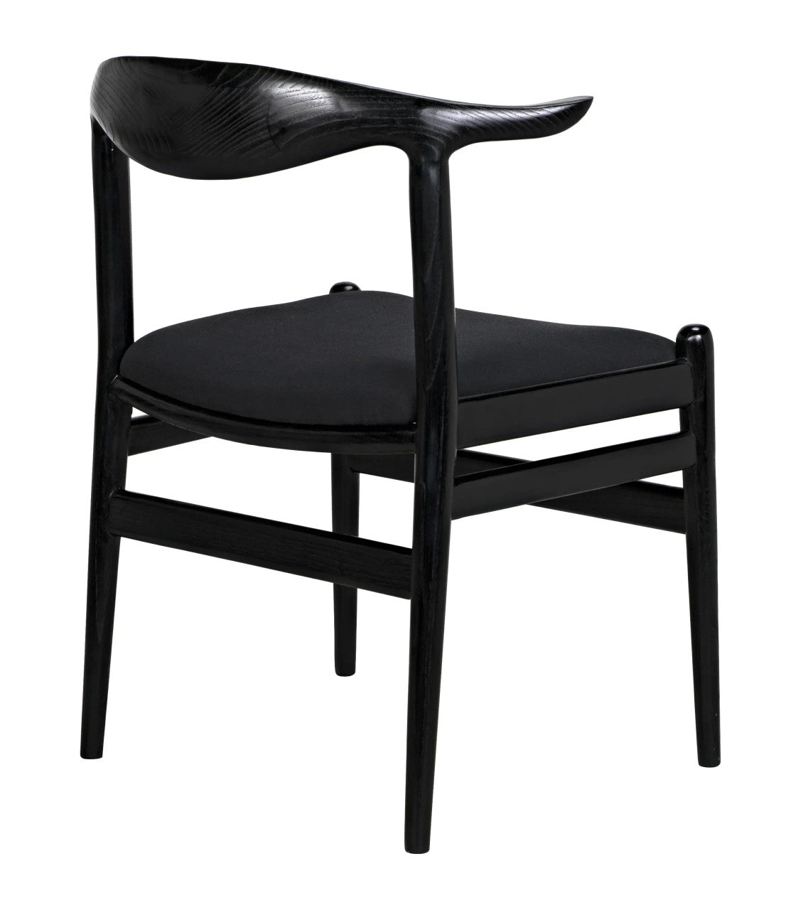 Noir Boone Chair in Charcoal Black AE-267CHB