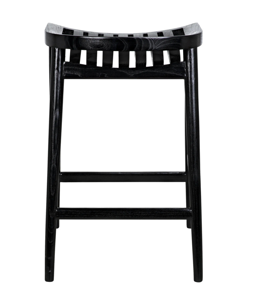 Noir Ronald Counter Stool in Charcoal Black AE-269CHB-S