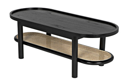 Noir Amore Coffee Table in Charcoal Black AE-287CHB