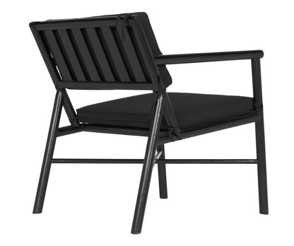 Noir Camworth Chair in Charcoal Black AE-288CHB