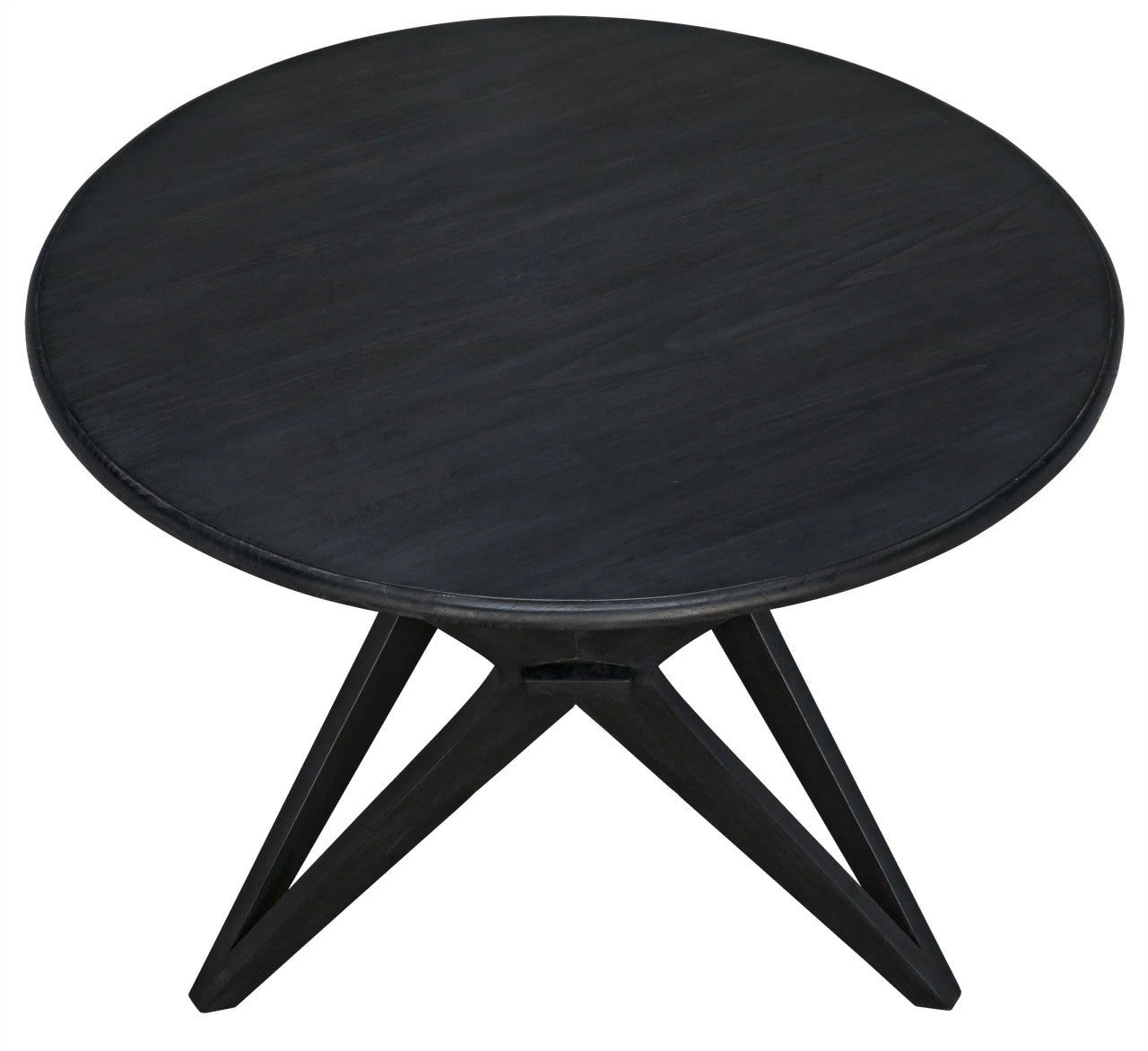 Noir Victor Dining Table in Charcoal Black AE-30CHB