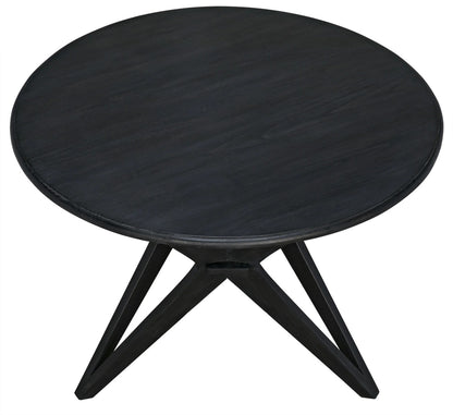 Noir Victor Dining Table in Charcoal Black AE-30CHB