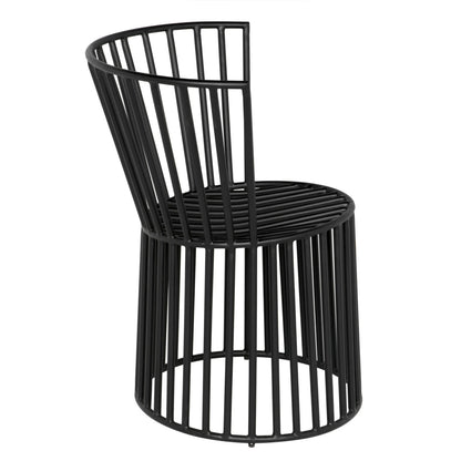 Noir Ellsworths Chair in Matte Black AE-326MTB