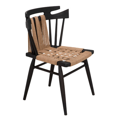 Noir Kikki Chair in Black AE-333CHB