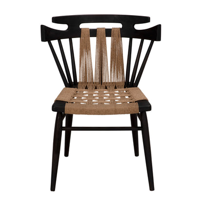 Noir Kikki Chair in Black AE-333CHB