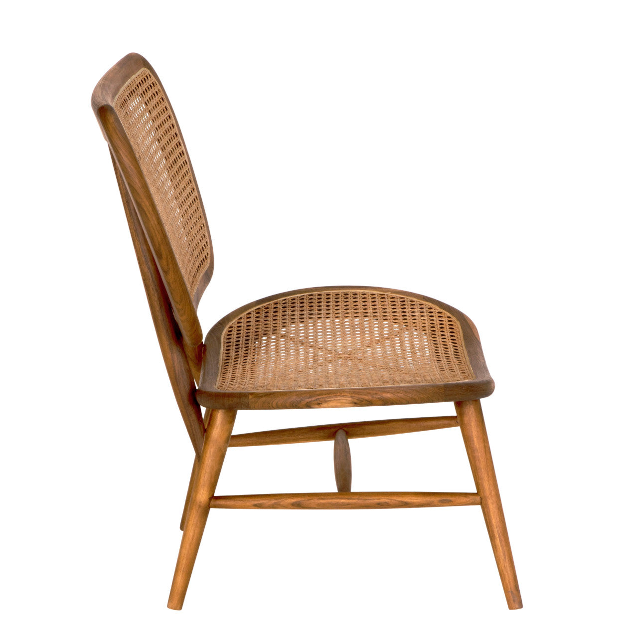 Noir Marcie Chair, Teak in Clear Coat Flat AE-334T