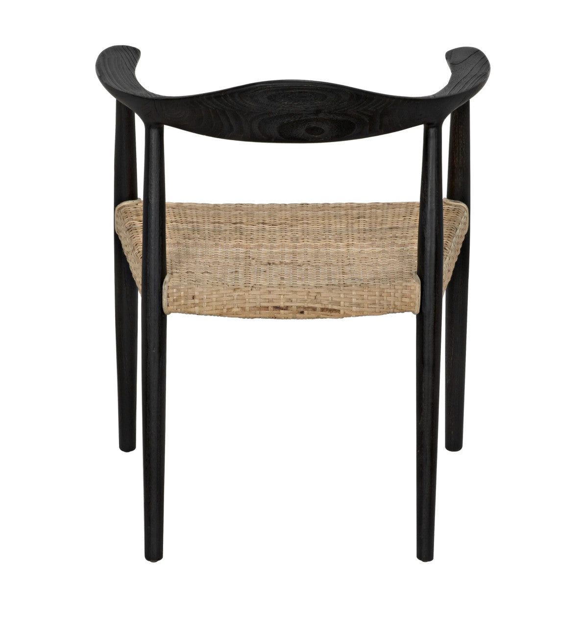 Noir Dallas Chair in Black Burnt AE-36BB