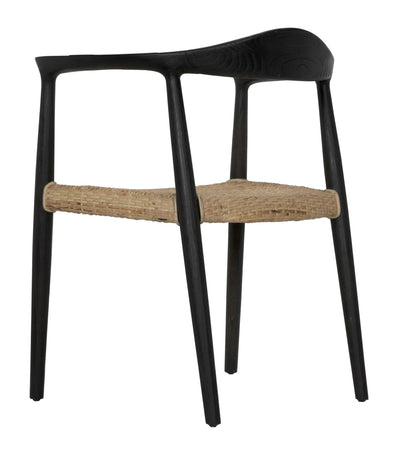 Noir Dallas Chair in Black Burnt AE-36BB