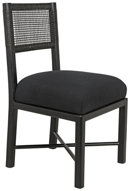 Noir Lobos Chair in Charcoal Black AE-46CHB