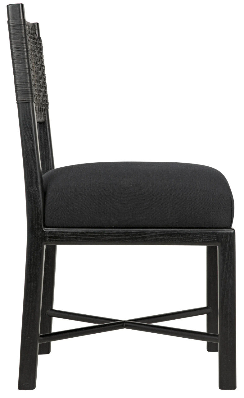 Noir Lobos Chair in Charcoal Black AE-46CHB