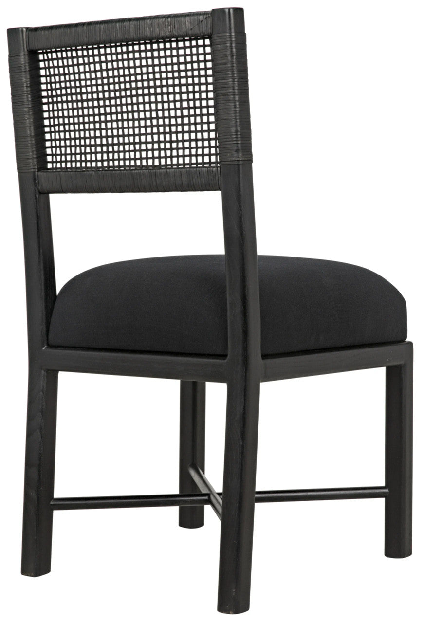 Noir Lobos Chair in Charcoal Black AE-46CHB