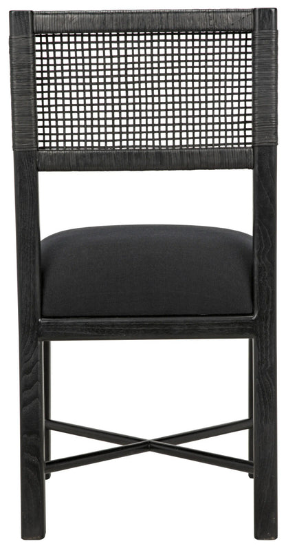 Noir Lobos Chair in Charcoal Black AE-46CHB