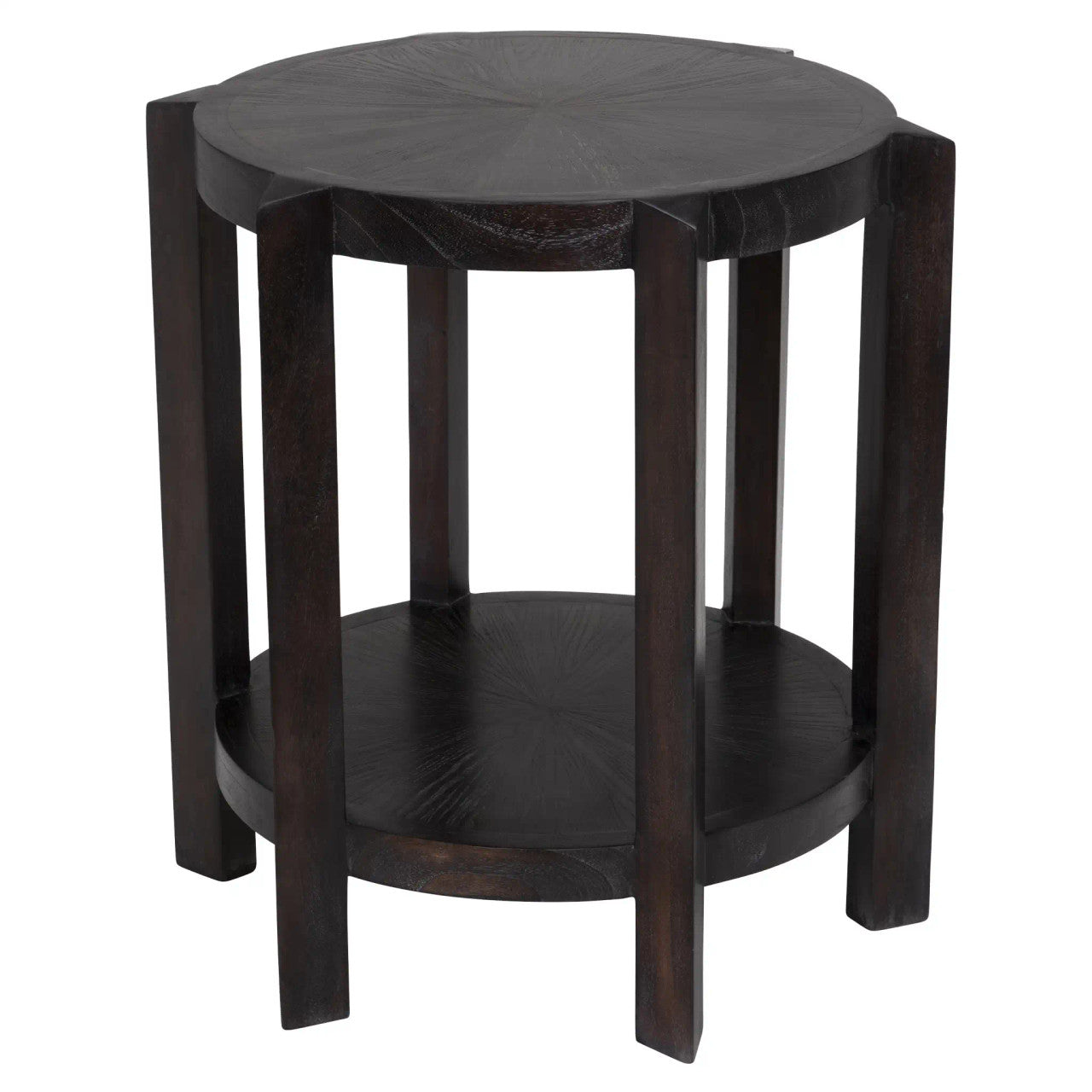 Noir Yuhuda Small Side Table in Sombre AE-81SR