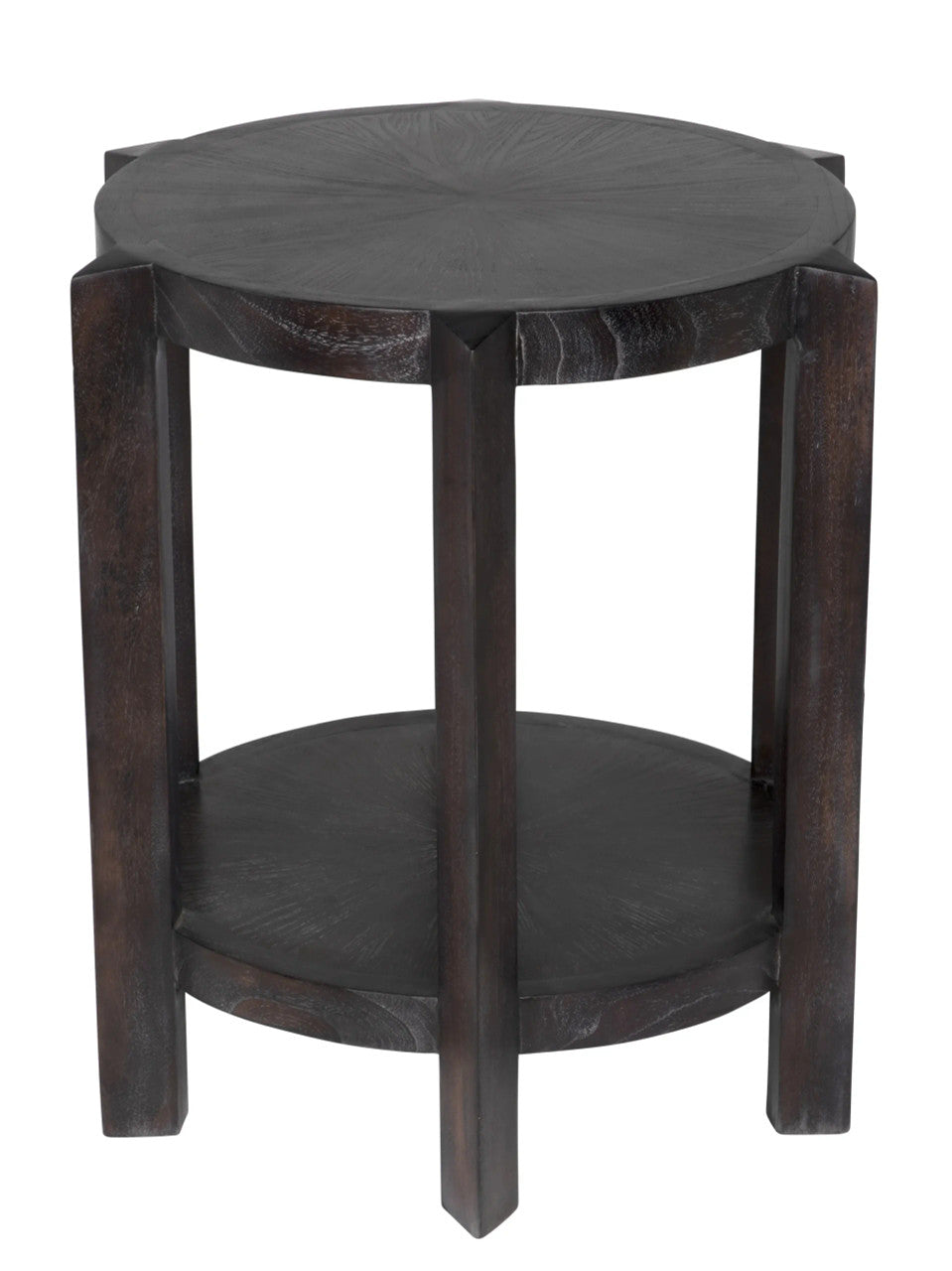 Noir Yuhuda Small Side Table in Sombre AE-81SR