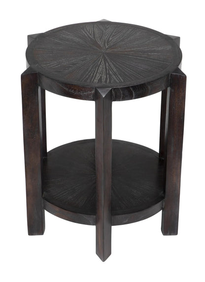 Noir Yuhuda Small Side Table in Sombre AE-81SR