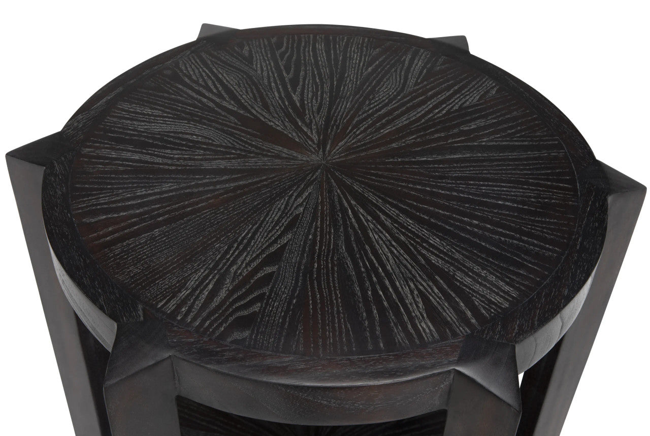 Noir Yuhuda Small Side Table in Sombre AE-81SR