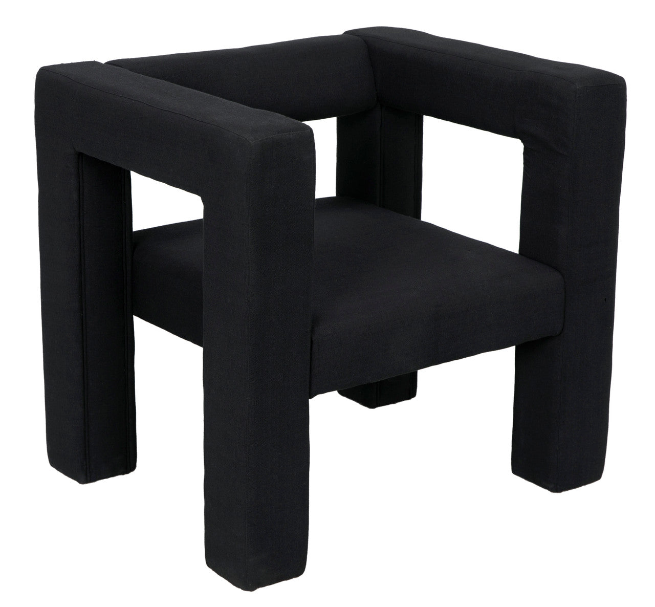 Noir Felix Chair in Black AE-87