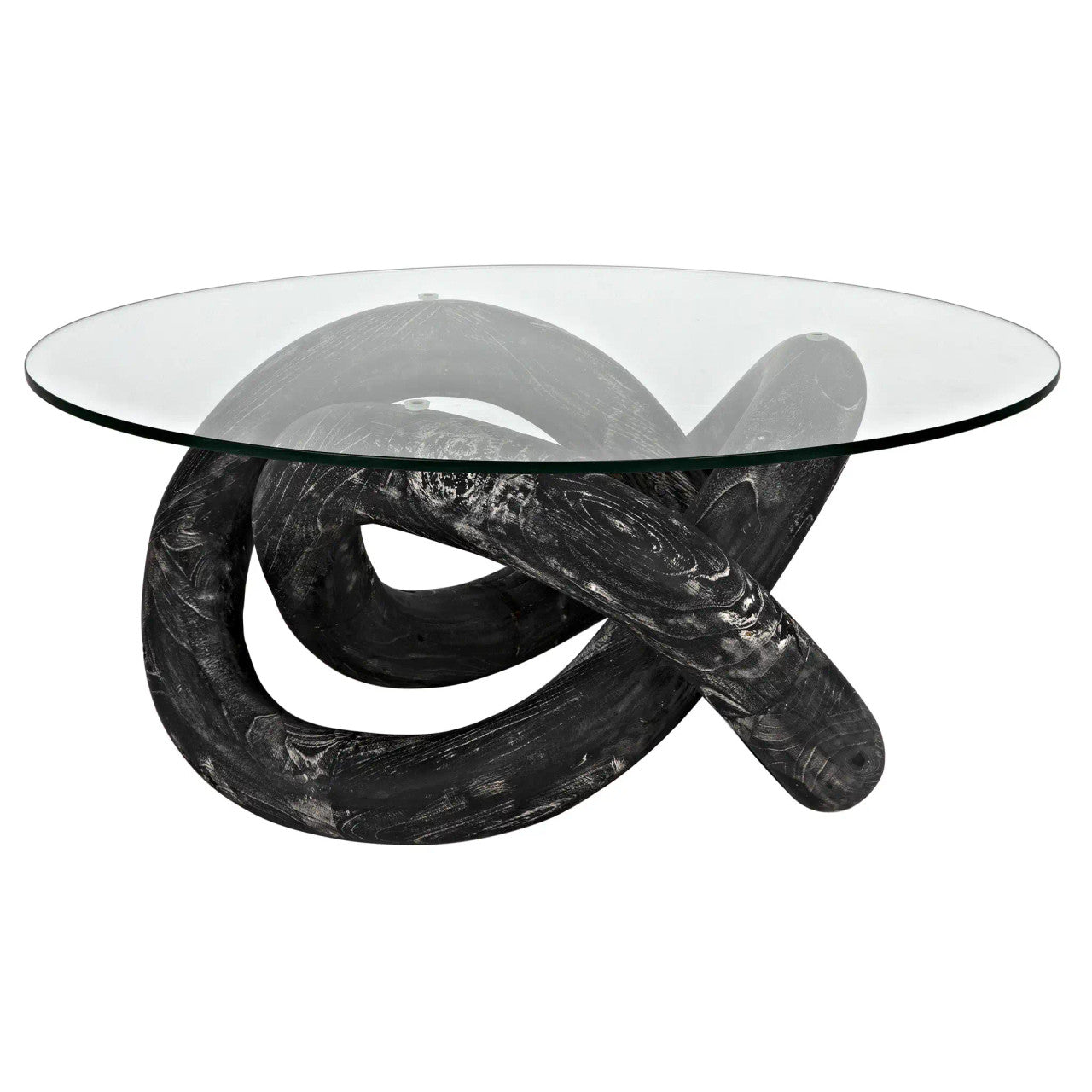 Noir Phobos Coffee Table in Cinder Black AF-53CB