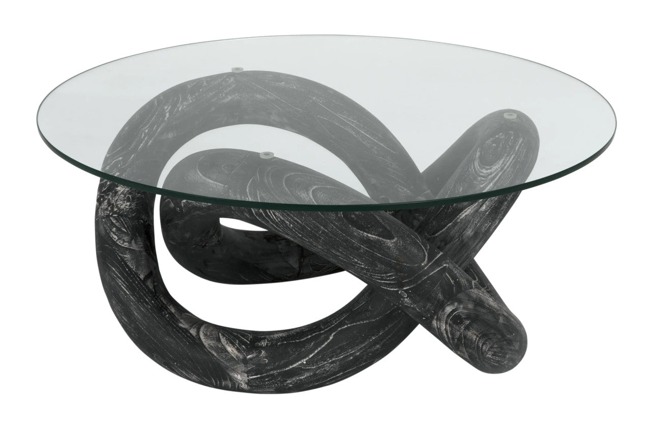 Noir Phobos Coffee Table in Cinder Black AF-53CB