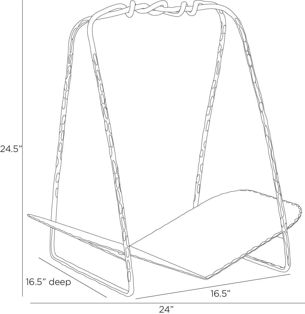 Arteriors Home Darius Log Holder AFI06