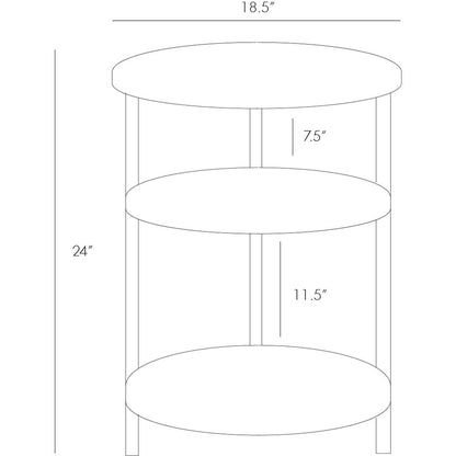 Arteriors Home Percy End Table 2032