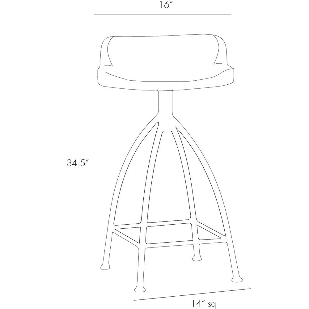 Arteriors Home Hinkley Bar Stool 2747