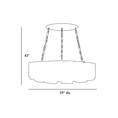 Arteriors Home Vaughn Fixed Chandelier 89995