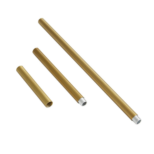 Arteriors Home Antique Brass Ext Pipe (1) 4", (1) 6", and (1) 12" PIPE-170