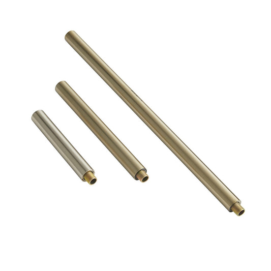 Arteriors Home Pale Brass Ext Pipe (1) 4", (1) 6",and (1) 12" PIPE-182