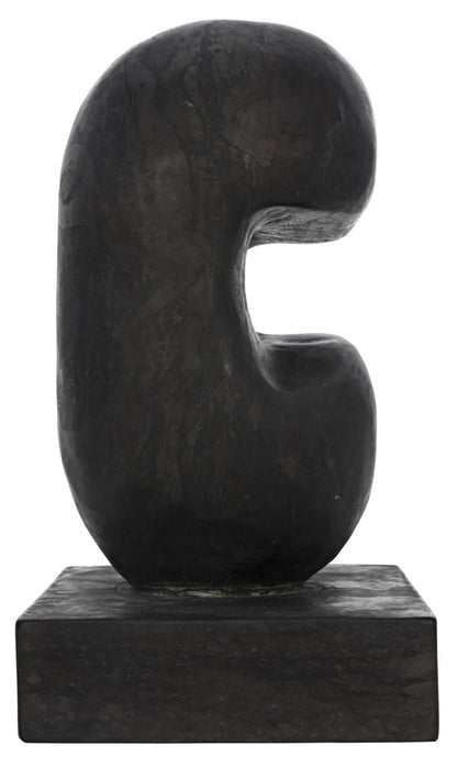 Noir Juno Sculpture in Black Marble AM-240BM